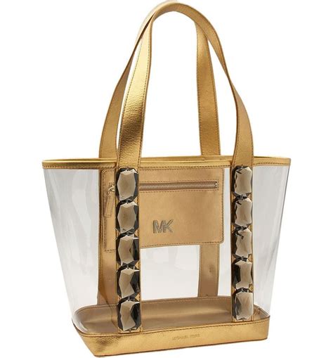 clear tote bag michael kors|Michael Kors medium tote bags.